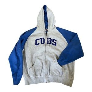MAJESTIC Cubs zip front hoodie sweatshirt men’s 2XL